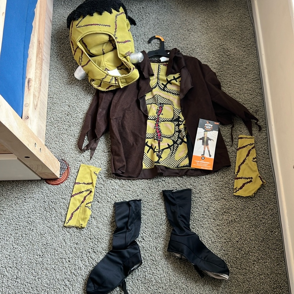 Frankenstein monster costume.